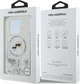 Панель Karl Lagerfeld Liquid Glitter Karl&Choupette Head Magsafe для Apple iPhone 16 Pro Transparent (KLHMP16LLGKCSGH) - зображення 8