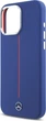 Панель Mercedes-Benz Silicone Red Stripe MagSafe для Apple iPhone 16 Pro Max Navy (MEHMP16X23SUMRV) - зображення 6
