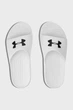 Чоловічі білі слайдери UA CORE PTH SL Under Armour 44 3021286-100 - зображення 5