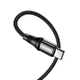 Кабель HOCO X50 Type-C to Type-C Exquisito 100W charging data cable(L=2M) Black - изображение 3