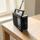 Портативний радіоприймач Golon RX акумуляторний USB SD MP3 радіо FM, AM, SW1, SW2 чорний (RAU99) - изображение 2