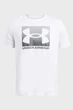Чоловіча біла футболка UA M BOXED SPORTS UPDATED SS Under Armour XXL 1386793-100 - изображение 3