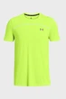 Чоловіча жовта футболка UA Rush Seamless Wordmark SS Under Armour S 1382799-731 - изображение 5