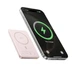Повербанк Baseus PicoGo Magnetic 10000mAh 27W (MagSafe, бездротова зарядка, ультратонкий, з кабелем USB-C) Рожевий - зображення 3
