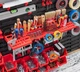 Настенная панель Kistenberg пластиковая 78х78 см на 32 контейнера черная (723810) - изображение 8