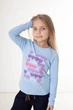Лонгслів для дівчинки Stylebaby (8009-83бл) Зріст 98 см Блакитний - зображення 1