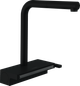 Смеситель для кухонной мойки с выдвижным душем HANSGROHE AQUNO SELECT M81 73830670, черный матовый - изображение 1
