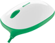 Миша Microsoft Express USB White-Green (T2J-00017) - зображення 1