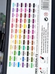 Набір акрилових маркерів DMX-2025A-72, форма наконечника brush tip, 72 кольори, в коробці - изображение 5