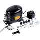 Компрессор для холодильника Zanussi ZEL HML170A R600a 170W (с пусковым реле ZHB68-120P15C) - изображение 1