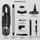Аккумуляторный пылесос Inspire A-031 Black - изображение 8