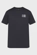 Чоловіча чорна футболка UA TRIPLE STACK LC LOGO SS Under Armour M 6004173-001 - изображение 1