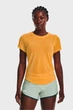 Жіноча жовта футболка UA Streaker SS-ORG Under Armour XS 1361371-814 - зображення 1