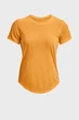 Жіноча жовта футболка UA Streaker SS-ORG Under Armour XS 1361371-814 - зображення 4