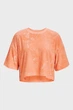 Жіночий персиковий топ Journey Terry SS Under Armour XS 1376914-868 - зображення 5