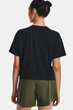 Жіноча футболка чорна Motion SS Under Armour L 1379178-001 - зображення 3