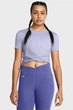 Футболка жіноча Motion Crossover Crop Under Armour XS 1383647-539 - зображення 1