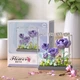 Детский Конструктор Ornament Flower Bambi 7378 в колбе, 308 деталей - изображение 2