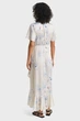 Жіноча біла сукня з візерунком FLORAL PRINT WRAP SS FRILL DRESS Gant 34 4503417 - изображение 2
