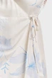 Жіноча біла сукня з візерунком FLORAL PRINT WRAP SS FRILL DRESS Gant 34 4503417 - изображение 5