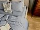 Постельное белье с резинкой Jeans(W1161) вареный хлопок Полуторный размер Стандарт (145х215), наволочки 70/70 - изображение 3