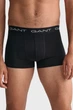 Чоловічі чорні боксери (3 шт) Gant L 900013003 - изображение 4