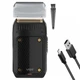 Компактна електробритва-шейвер VGR V-353 Black — Висувний тример, USB Type-C та робота від мережі - зображення 1