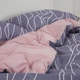 Комплект постільної білизни ТЕП "Happy Sleep" Grey Blossom, євро - изображение 4