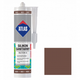 Герметик силиконовой санитарний ATLAS SILTON S 0023 коричневой 280ml - изображение 1