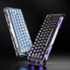 Клавіатура магнітна GravaStar Mercury V60 Pro 60keys, GravaStar Blackcore, USB-A, 8k, RGB, Chrome Silver - зображення 9