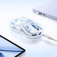 Миша GravaStar Mercury M1 Pro, magnesium alloy body, BT/WL/USB-A, RGB, Ice Blue - зображення 7
