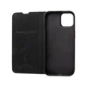 Чехол-книжка Fibra Leather Flip для iPhone 15, темно-зеленый - изображение 3