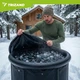 Бассейн для моржевки Trizand складная крио ванна 200 л термоизоляция комплект аксессуаров черный - изображение 7