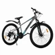 Велосипед SPARK VIBE (колеса - 27,5", стальная рама - 15") серый с бирюзовым - изображение 2