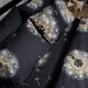 Комплект постельного белья Moon&Star Бязь Gold Люкс Midnight Bloom євро 200х220 наволочки 2х70х70 (MS-820011072) - изображение 3