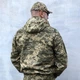 Тактическая куртка G10 с липучками под шевроны и манжетами на резинках пиксель размер L - изображение 2
