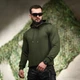 Худи Trenash с принтом Veteran олива размер 2XL - изображение 4