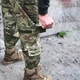 Тактические брюки G10 с карманами под наколенники мультикам размер M - изображение 8