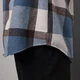 Сорочка Pobedov Tartan на ґудзиках картата синьо-чорна розмір 2XL - зображення 6