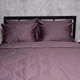 Комплект постельного белья Moon&Star Сатин Premium Velvet Plum Corner Сімейні 143х210х2 наволочки 2х70х70 (MS-820012627) - изображение 6