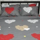 Комплект постільної білизни Moon&Star Бязь Gold Люкс Soft Love євро 200х220 наволочки 2х40х60 (MS-820011875) - зображення 6