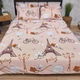 Комплект постільної білизни Moon&Star Бязь Gold Люкс French Mood Полуторний Євро 160х220наволочки 4х70х70 (MS-820010874) - зображення 2
