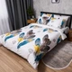 Комплект постільної білизни Moon&Star Бязь Gold Люкс Airy Feathers Сімейні 160х220х2 наволочки 2х70х70 (MS-820010112) - зображення 1