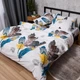 Комплект постільної білизни Moon&Star Бязь Gold Люкс Airy Feathers Сімейні 160х220х2 наволочки 2х70х70 (MS-820010112) - зображення 4