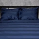 Комплект постельного белья Moon&Star Satin Stripe Royal Blue Полуторний 143х210 наволочки 2х70х70 (MS-820013072) - изображение 6