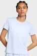 Жіноча блакитна футболка UA LAUNCH SHORTSLEEVE Under Armour MD 1382434-464 - изображение 1