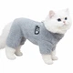 Костюм для котов (кошек) Rich XL Серый - изображение 1