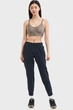 Жіночий коричневий топ UA Infinity Mid 2.0 Bra Under Armour S 1384123-200 - изображение 6