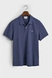 Чоловіче синє поло REG SHIELD SS PIQUE POLO Gant XL 2210 - зображення 6