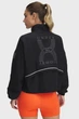 Чорний жіночий анорак UA Run 96 Jacket Under Armour SM 1389567-001 - зображення 2